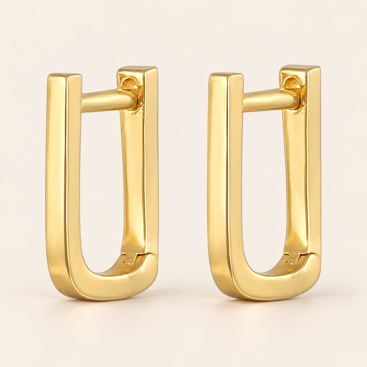 on cream gold