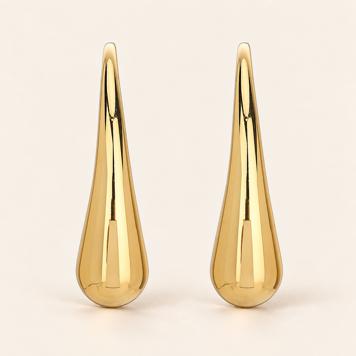 on cream gold