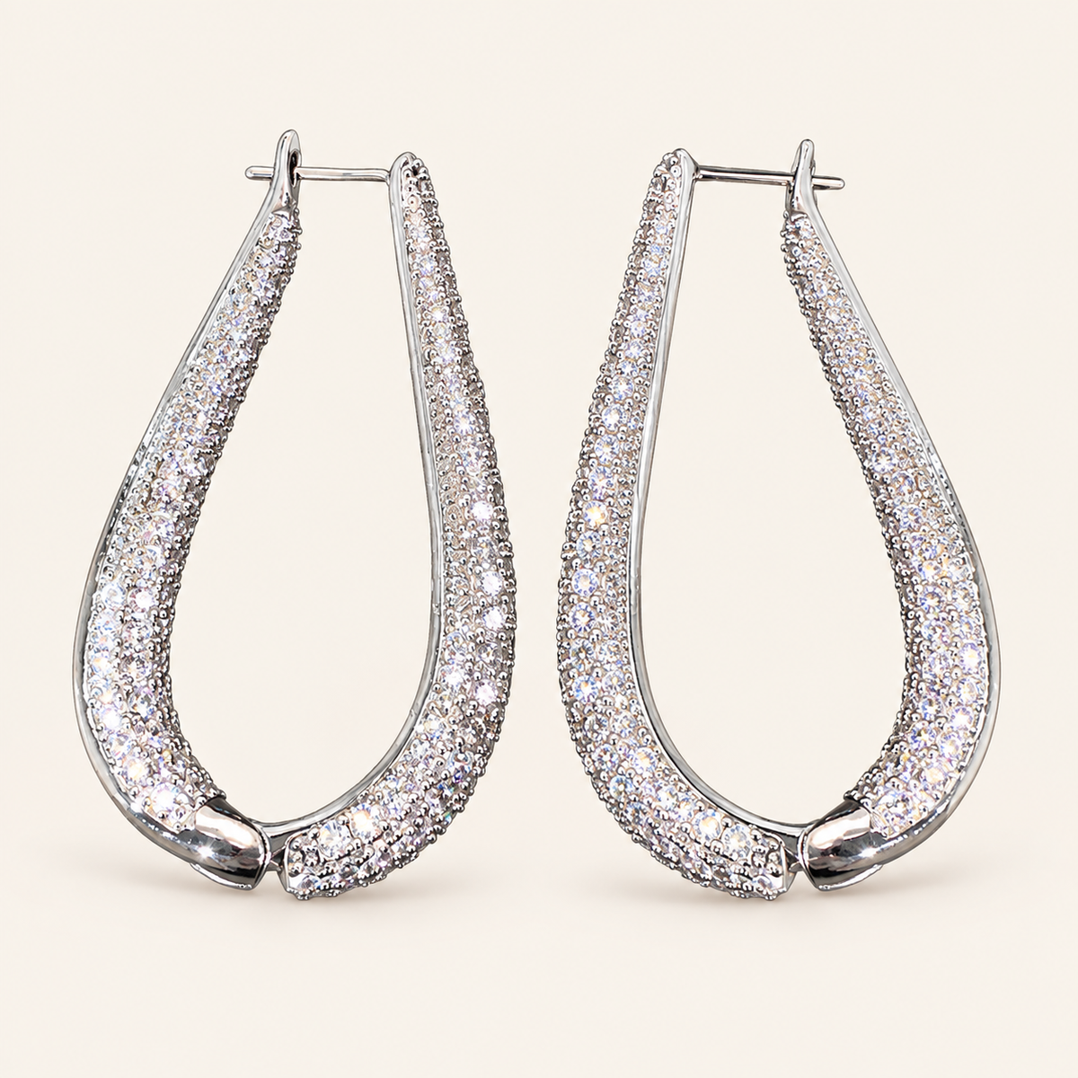 on cream silver