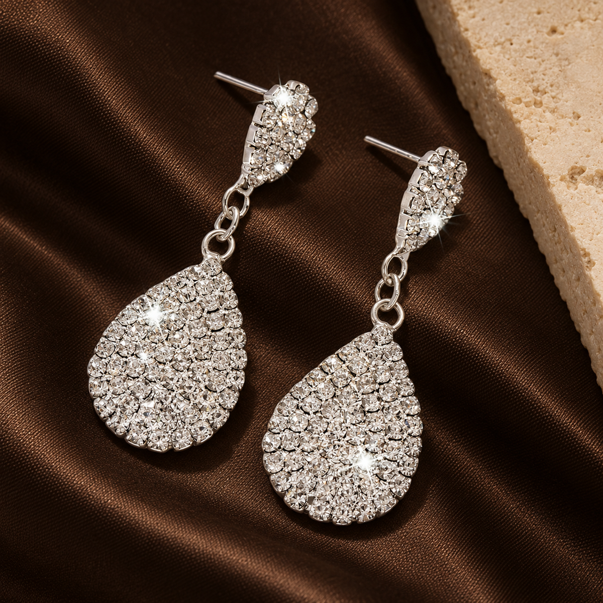 styled satin silver