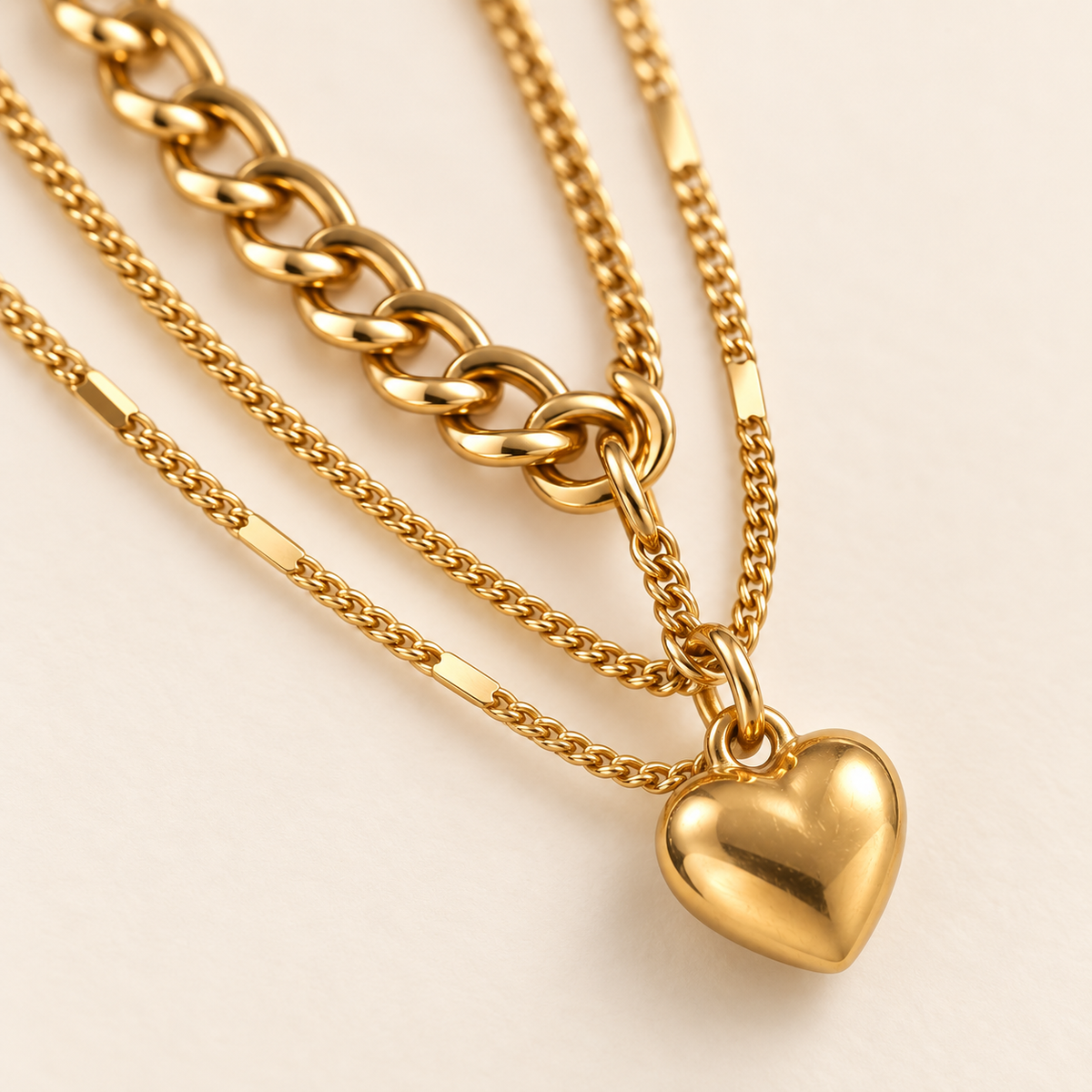 close up chain textures
